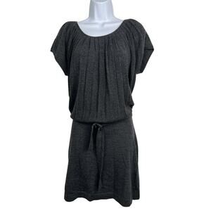 LOFT Charcoal Gray Dress